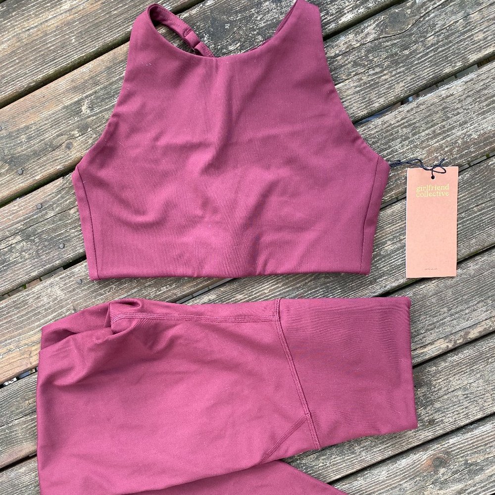 Girlfriend Collective Leggings & Bra Set